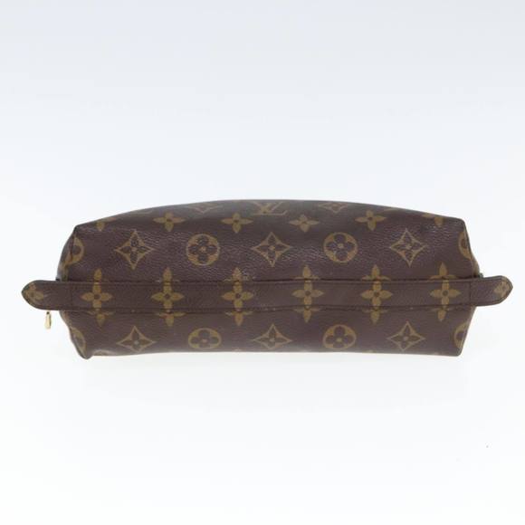 LOUIS VUITTON Monogram Trousse Demi Ronde Cosmetic Pouch M47520 LV Auth 76246 - Picture 6 of 16